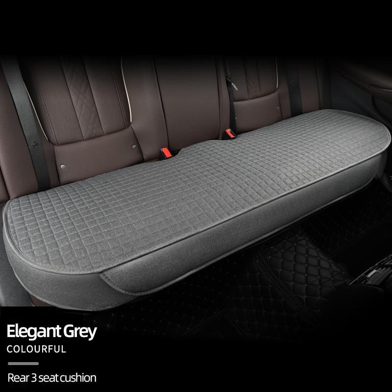 Car Seat Cushion for Front and Back Seat Soft Breathable Four Seasons Universal Car Seat Protector Pad Universal for Most