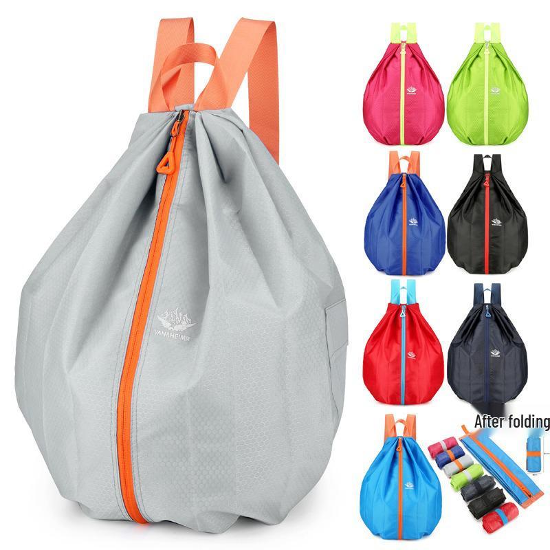 Mochila Deportiva Plegable Portátil: Bolsa de Viaje de Gran Capacidad para Estudiantes y Equipación de Baloncesto