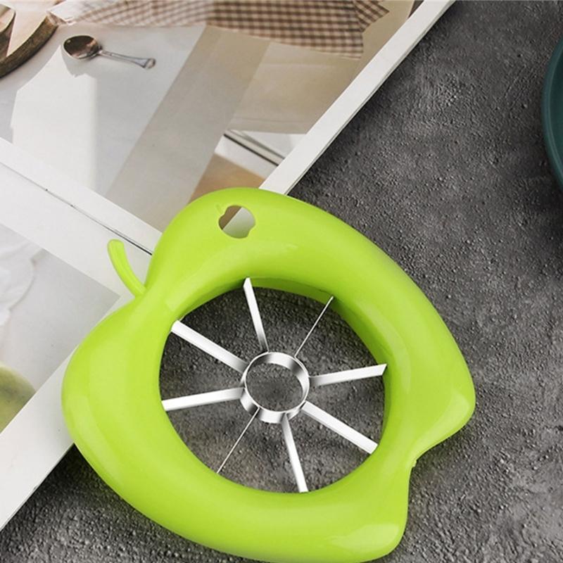 Y3NA Edelstahl Griffe Griff Apfelschneider Entkerner Handhelds Birnen Obstschneider