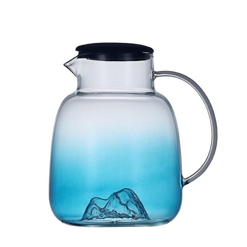 

Diller Blue Gradient Mountain Glass Pitcher