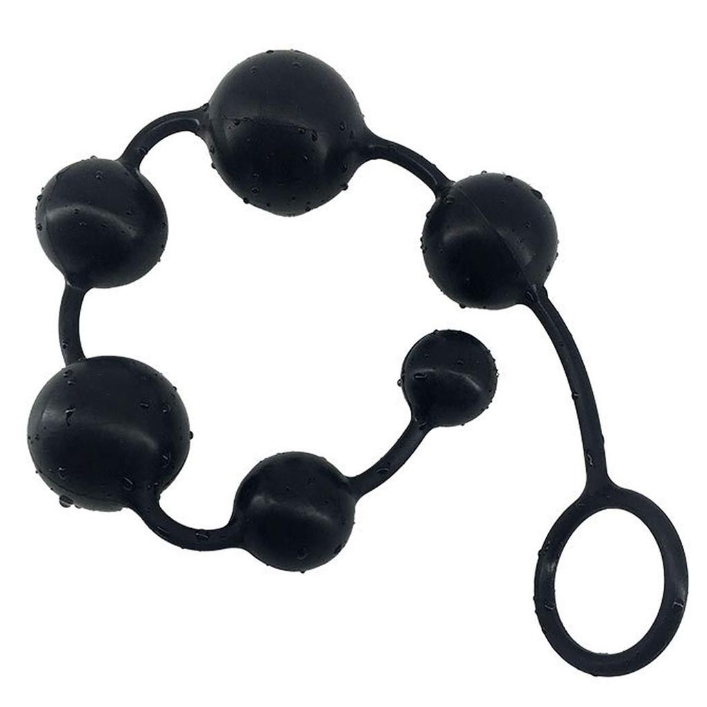 Hitasi Anal Anal Anal Anal Anal SM 6 Different Anal Beads with Anal Adult Maximum Diameter Plug, Beads, Balls, Pearls, Silicone, Painless, Plug,