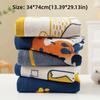 34x74cm Face Towels Cartoon Cat Bath Towel Cute Pure Cotton Dish Cloth  for Kids Children