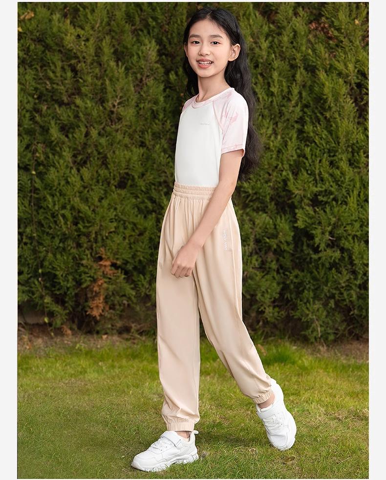 MOLYVIVI Children's Comfortable Loose Sports Pants