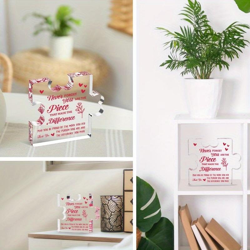 Female colleague retirement gift resignation gift thank you gift for a friend leader coach decoration logo.