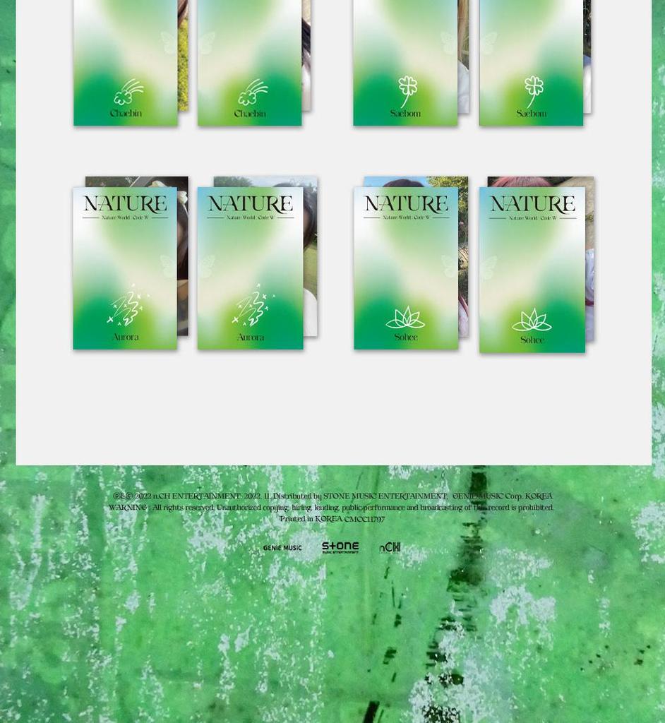 NATURE - Mini 3rd Album [NATURE WORLD : CODE W]