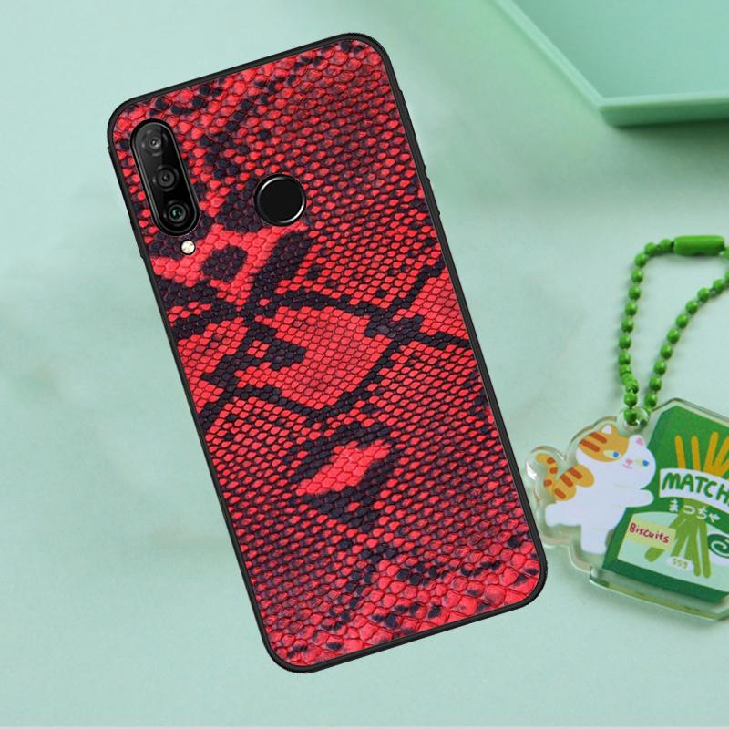 Snake Texture For Huawei Nova 10 9 SE 5T 12s 12i 11i Y91 Y90 Y60 Y70 Y72 Y61 P20 P40 P30 Lite P60 Pro Case