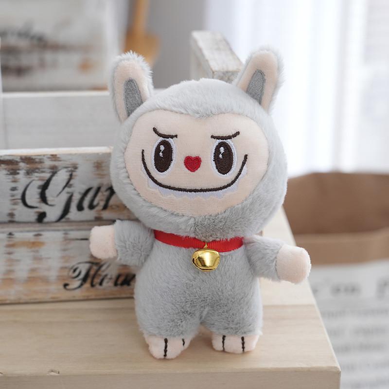 Snuggly Rabbit Kawaii Plush Keychain Doll With Soft Materials And Lovely Variants Color