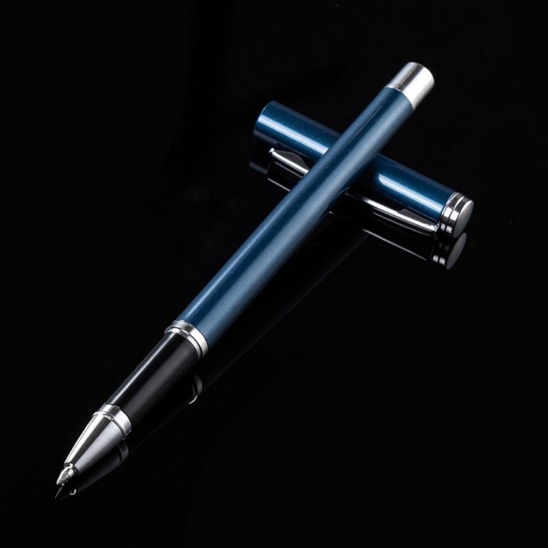 6Pcs Metal Ballpoint Pen with Pen Clip Office Writing Pen Smooth to Write Quick Drying Guest Sign In Pen for Office