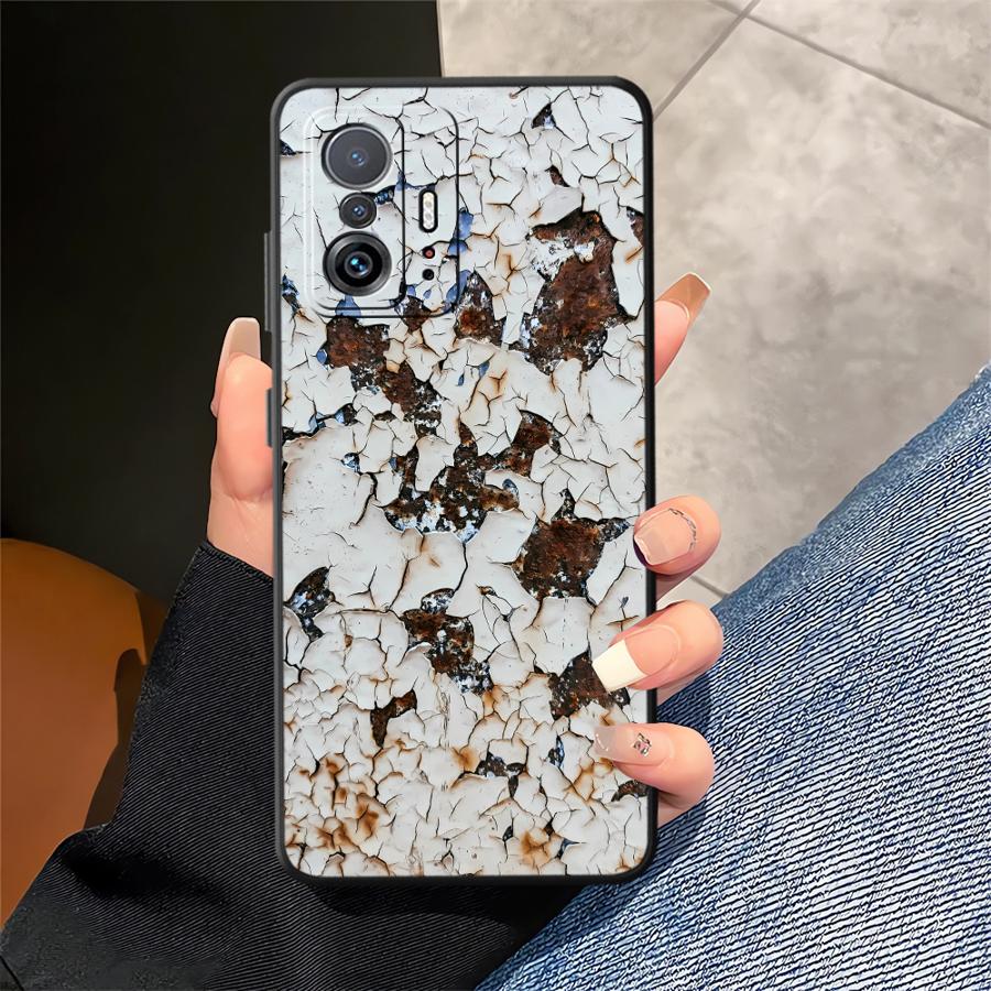 Retro Rust Phone Cover Case for Xiaomi Mi 9 11T 14 Pro 9T 10 11 13 Lite 10T CC9Pro 13