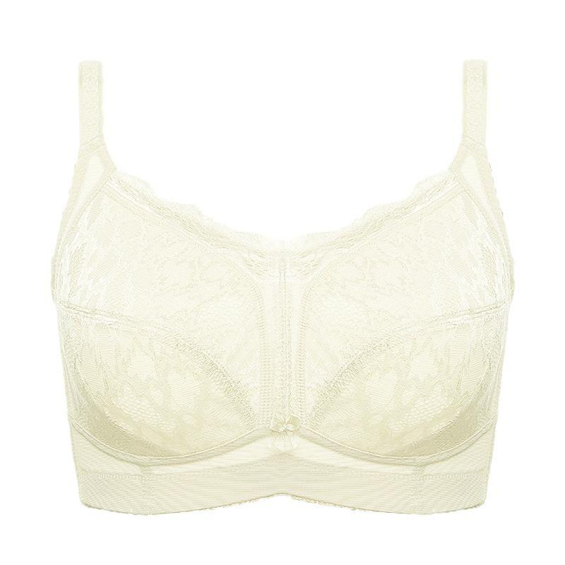 Large size large chest small bra thin lace full cup no steel ring large size underwear bra 100kg