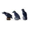 3PCS Detailed Starling Statues For Bird Lover Women Fashion Bird Figurines Decorations For Table Living Room Bedroom