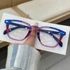 Anti Blue Light Vintage Square Glasses Women For Men Premium Brand Designer Sunglasses Prescription Rainbow Eyewear Optical Frame