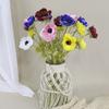 Pu Simulation Poppy Flower Bride Wedding Photography Decoration Hand-Feel Silk Flower Living Room Artificial Flower