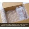 33Ft/Roll Sturdy Inflatable Packing Air Pillows Air Cushions Bags Packing Paper Void Fill Cushioning for Shipping and Packaging with Handpump No