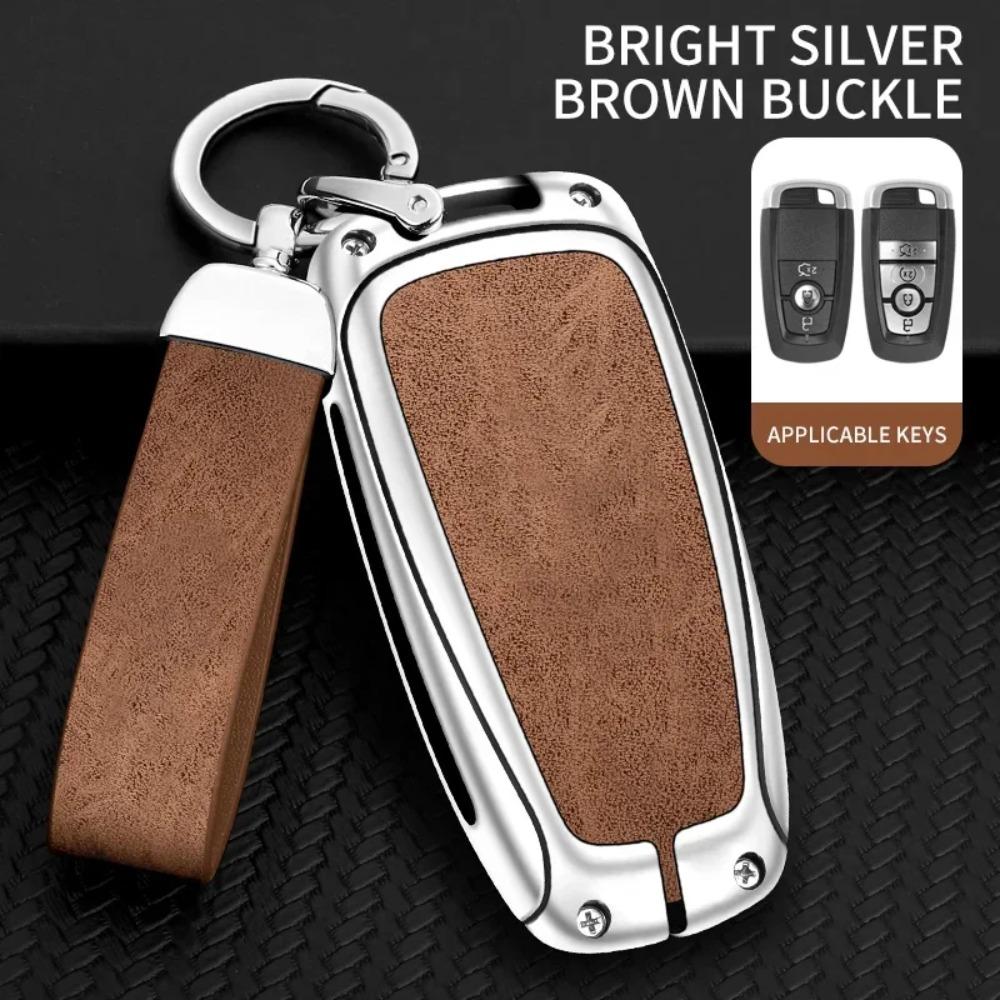 Zinc Alloy Car Remote Key Case for Ford Ranger Wildtrak Remote Control Protector for Ford Ranger Wildtrak Key Cover Accessories
