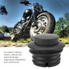 Motorcycle Fuel Tank Gas Cap Pop Up Oil Reservoir Gas Cover for 1982 2017(Black)