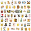 110 Nové Pivo Pivo Doodle Nálepky Skúter Kufor Hrnček na vodu Kreslené nálepky