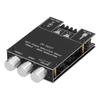 Power Amplifier Board Module Bluetooth Stereo Dual Channel AMP with Treble Bass Control ZK‑502T