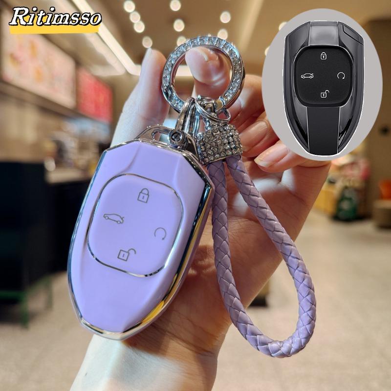 TPU Car Key Case for Trumpchi GAC Empow J11 J12 J13 J14 J15 J16 GS8 Remote Cover Bag Shell Keychain Holder Accessories