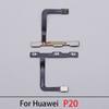 Top Quality For Huawei P20 Lite P20 Pro Power On Off Volume Side Button Key Flex Cable Replacement