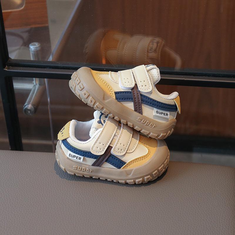 Infant & Toddler Closed-Toe Sports Shoes for Boys & Girls - Anti-Kick Casual Spring/Autumn Walking Shoes 2025.