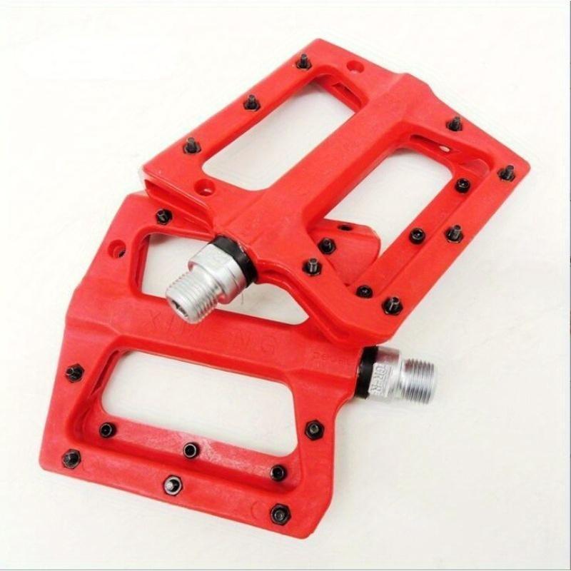 1pair High Strength Nylon Sealed Bearings Lightweight Non-slip Pedal MTB Flat Bicycle Pedal BMX Cycling Bike Accessories