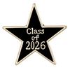 Saison de remise des diplômes 2026 Insigne de casquette doctorale en alliage Broche académique élégante pour diplômés Solide et poli Diamètre 25 mm