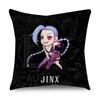 Game Cushion Cover League of Legends Short velvet Pillowcase For Living Room Car Sofa Chair seat Decorative Pillowcase