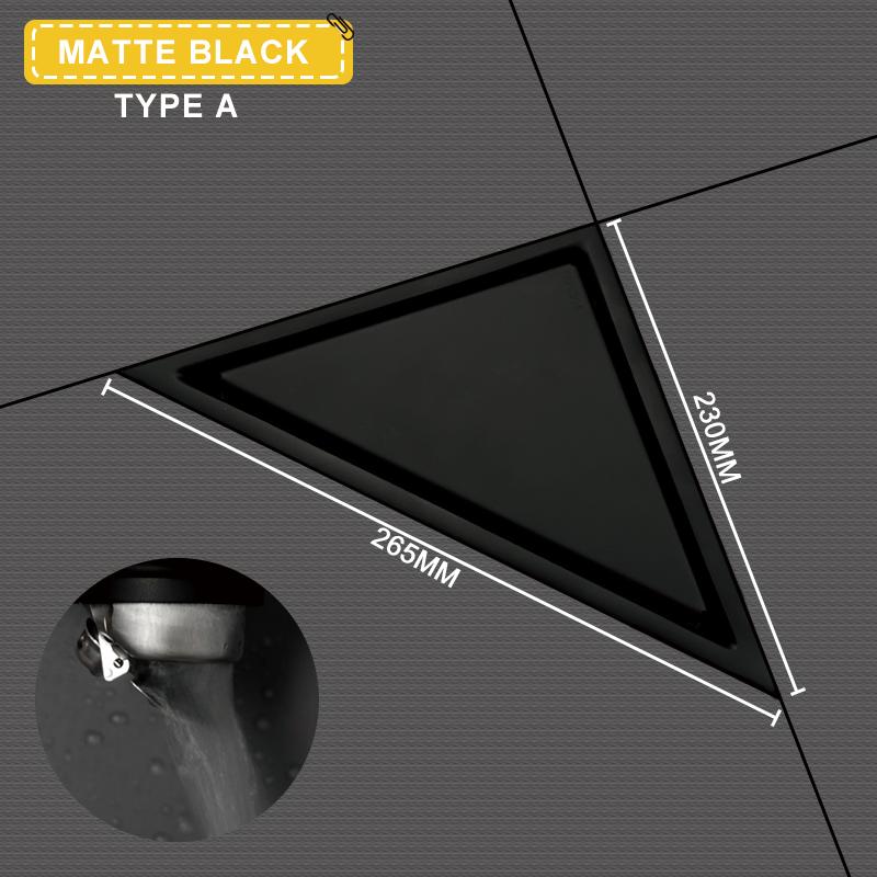 Kartáčované Zlato Neviditelný Dlaždicový Podlahový Odtok Nerezová Ocel 304 Sítko na Nečistoty Deodorant Podlahový Odtok Koupelnové Kuchyňské Doplňky