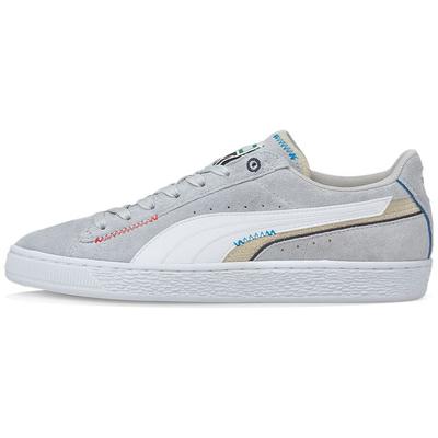 Suede Displaced - Harbor Mist Unisex Sneakers Grey White Putty 382875-03
