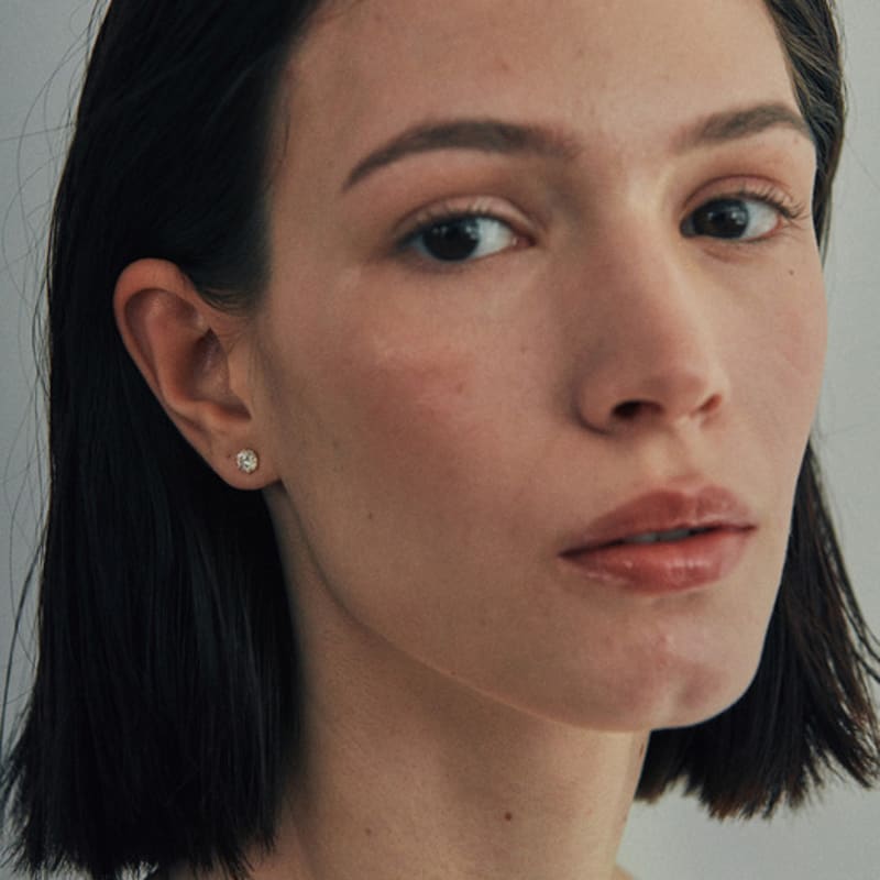 verte [10k gold] Deux.k.35 / luz dew piercing (3 size)