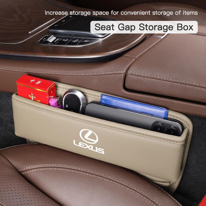 Autozubehör Sitzspalt-Organizer-Box Auslaufsichere Aufbewahrungstasche Für Lexus F SPORT CT ES GS NX IS250 CT200h IS300h ES300h ERX400h