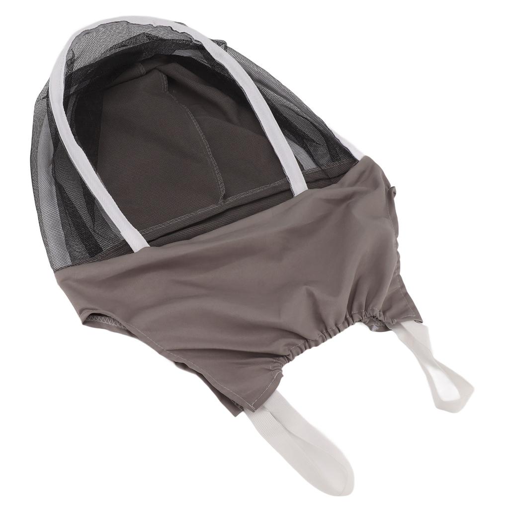 Beekeeping Veil Hat Head Protection Mesh Cap Nylon Breathable Sun Proof Beekeeping Equipment for Fishing Hiking Outdoor