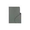Delfonics Leather Flap Diary Cover, A6 (Dark Gray)