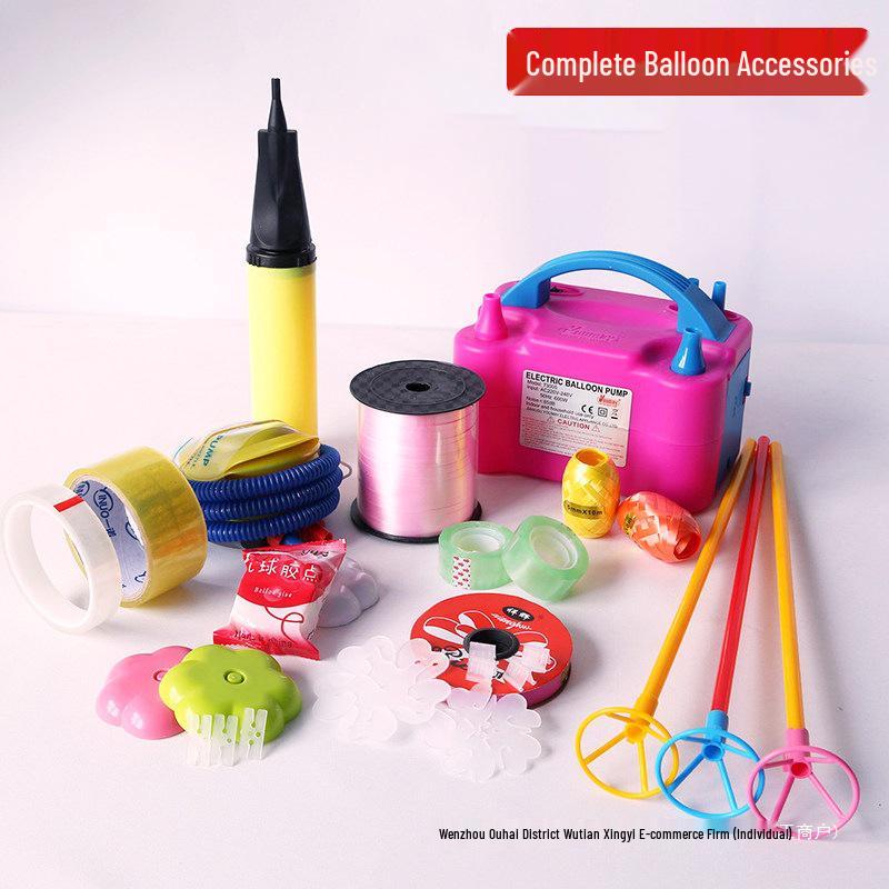 Electric Balloon Air Pump for Inflating Bobo Balloons - Ideal for Birthdays & Weddings