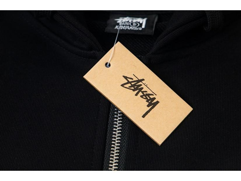 SS25BACK Retro Φούτερ με Φερμουάρ High Street: Εφαρμογή Νέο Καπέλο με Κεντημένο Λογότυπο Γράμματος