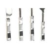 Couverts - DKD Home Decor - Noir Argenté - 16 Pièces - Résine - Acier inoxydable