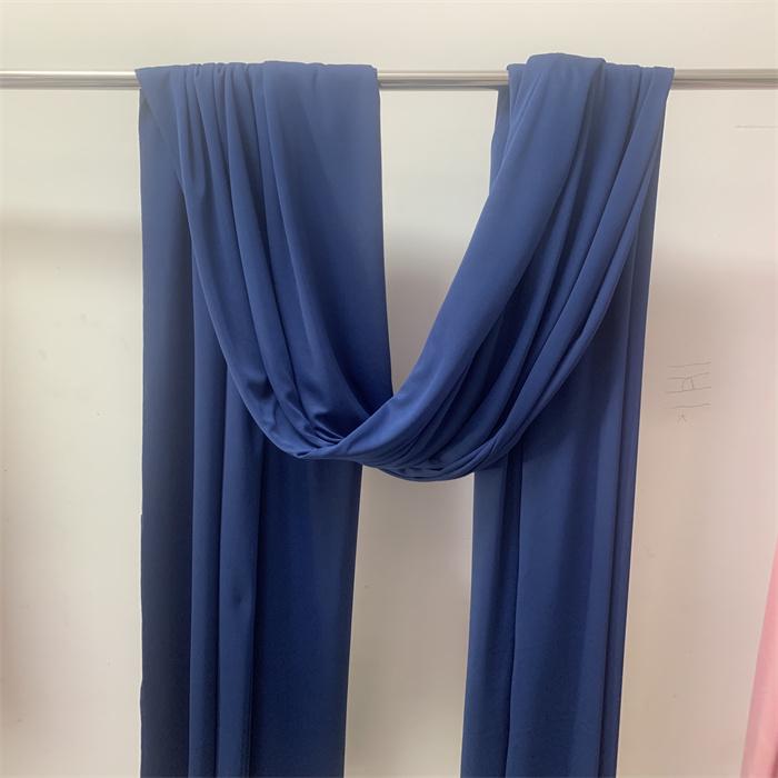 Matte Seiden-Stretch-Stoffe für Hochzeitsvorhänge und Hoteldekoration