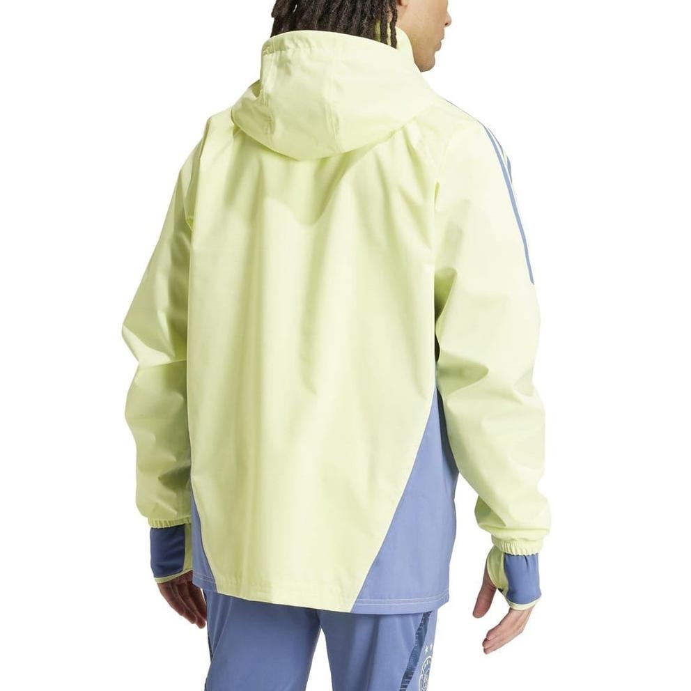 Men's Adidas Tiro 24 Jackets Men's Yellow Hooded Non Detachable Moderate