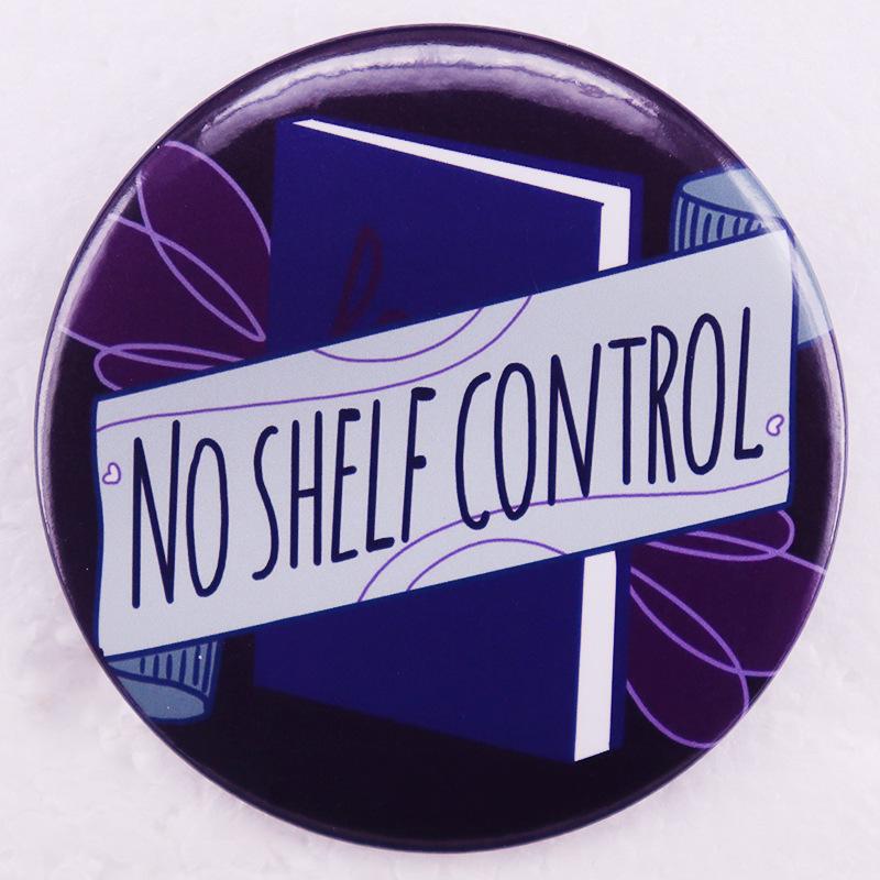 Pin Badge: Frameless Tinplate Brooch for Nerds