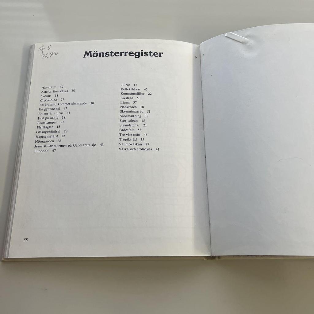 [USED] Embroidery Designs Patterns Books Flowers Plants Traditional Cross Stitch Books