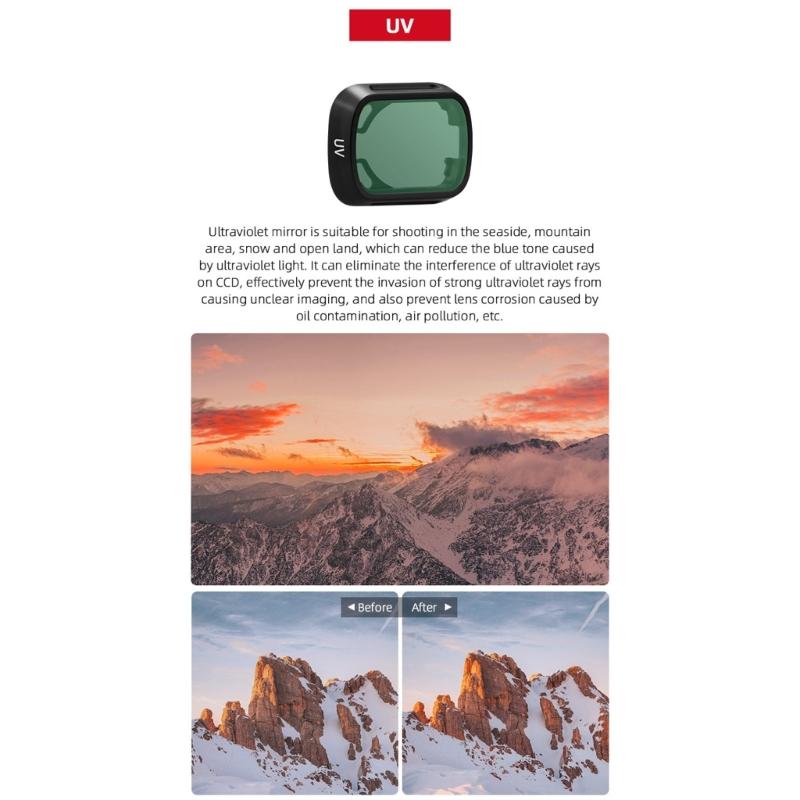 For Mini 3 Pro Lens Filters Series UV ND CPL ND8 ND16 ND32 ND64 Filter Oilproof Scratchproof for Mini 3 Pro Accessory
