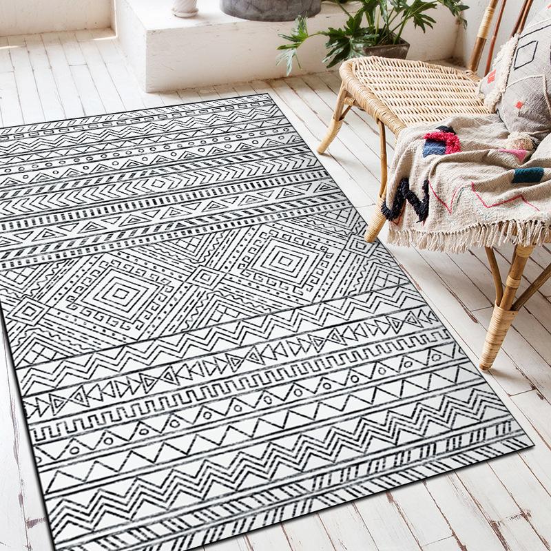 Moroccan Style Carpet Living Room Carpet Persian Vintage Tea Table Sofa Carpet Home Bedroom Bedside Carpet
