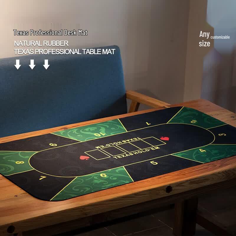 Casino Game Rubber Table Mat