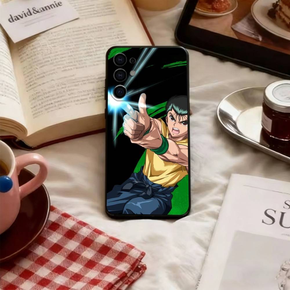 Yu Yu Hakusho Phone Case Soft Black For Samsung S25,S24,S21,S22,S23,S30,Ultra,S20,Plus,Fe,Lite