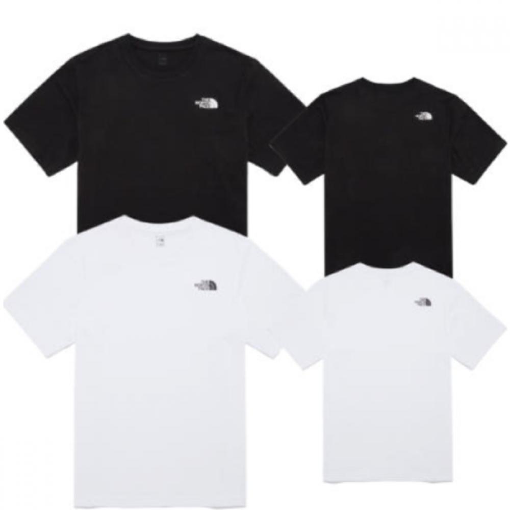 

Хлопковая базовая футболка с коротким рукавом The North Face nT7ur08 WHT (white)/85(XS)