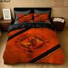 Dundee Fc Pattern Bedding Uilt Set Uilt Cover Pillowcase Home Decoration Birthday Gift (1 * Duvet Cover + 2 * Pillowcase Without Core)