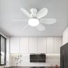 40W New Grained Ceiling Fan Light 20.5 Inches With Remote Control For Timed Ventilation And Heat Dissipation In Rooms