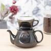 [Amazon.co.jp Exclusive] Kalita Coffee Pot, 480ml, Black, SG, Hasami Ware Sandstone, #35223