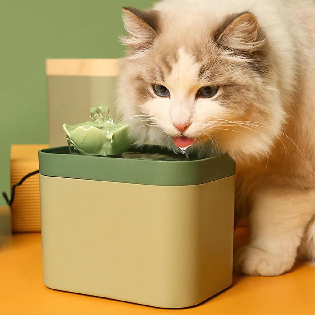 Cat Water Fountains Dogs Water Dispenser Big Capacity Super Quiet Intelligent Low Noise Waterer Gift for Cats